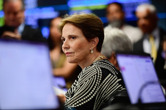 Senadora Tereza Cristina foi relatora do PL na Comissão de Meio Ambiente. Fotos: Agência Senado
